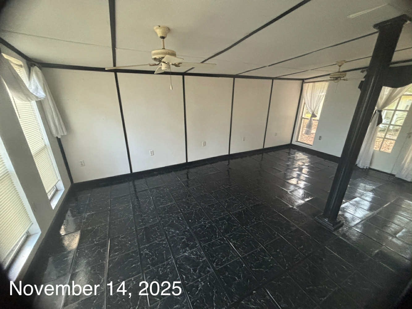 240 Boat Launch Road Point Blank, TX 77364 - Photo 3 of 12 a view of an empty room with a window