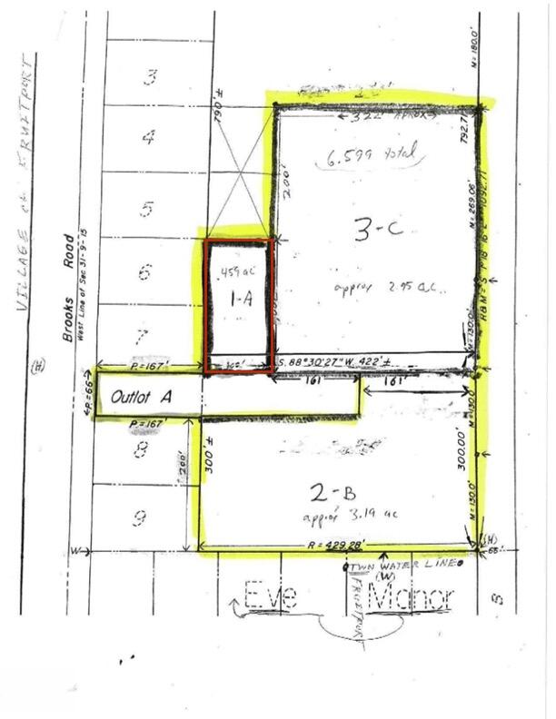 lot 1-A 0 S Brooks rd split