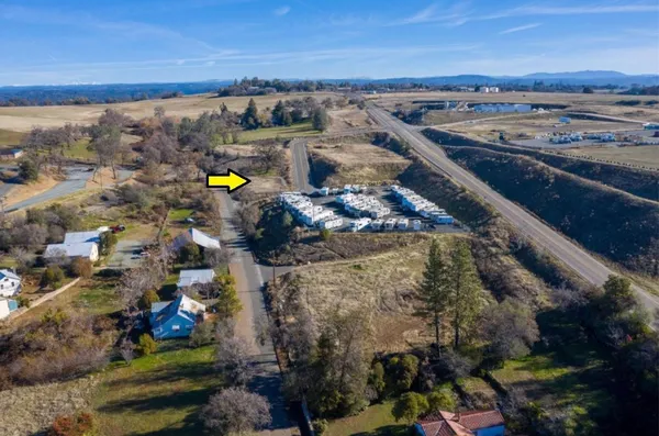 a city view with tall buildings