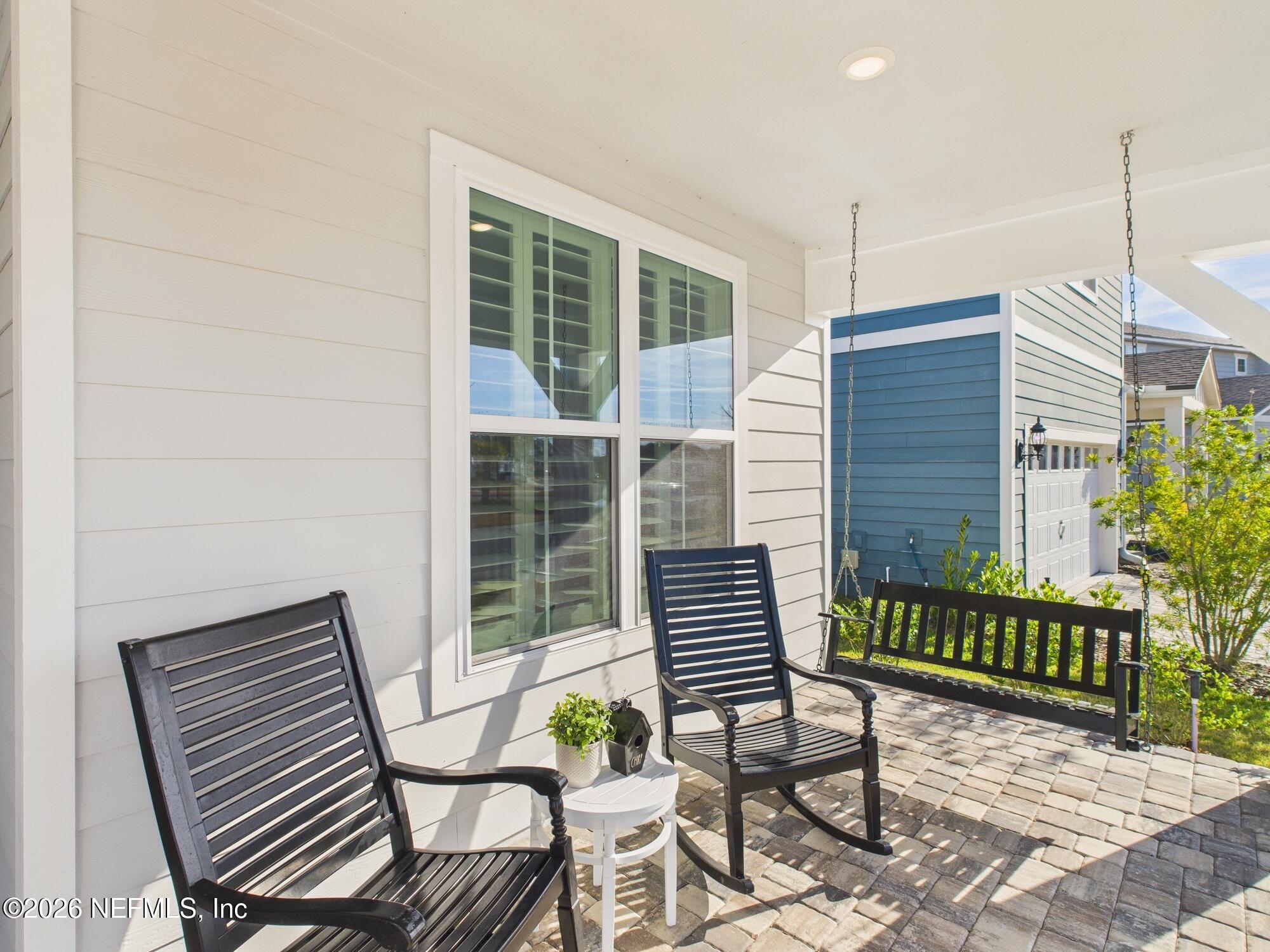 312 Salt Meadow Loop Yulee, FL 32097 - Photo 8 of 48 Covered Front Porch Chairs and Swing