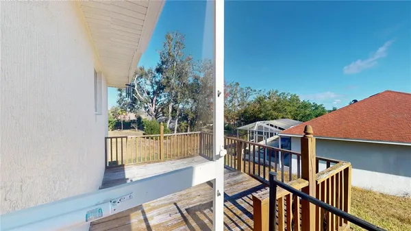 a view of balcony