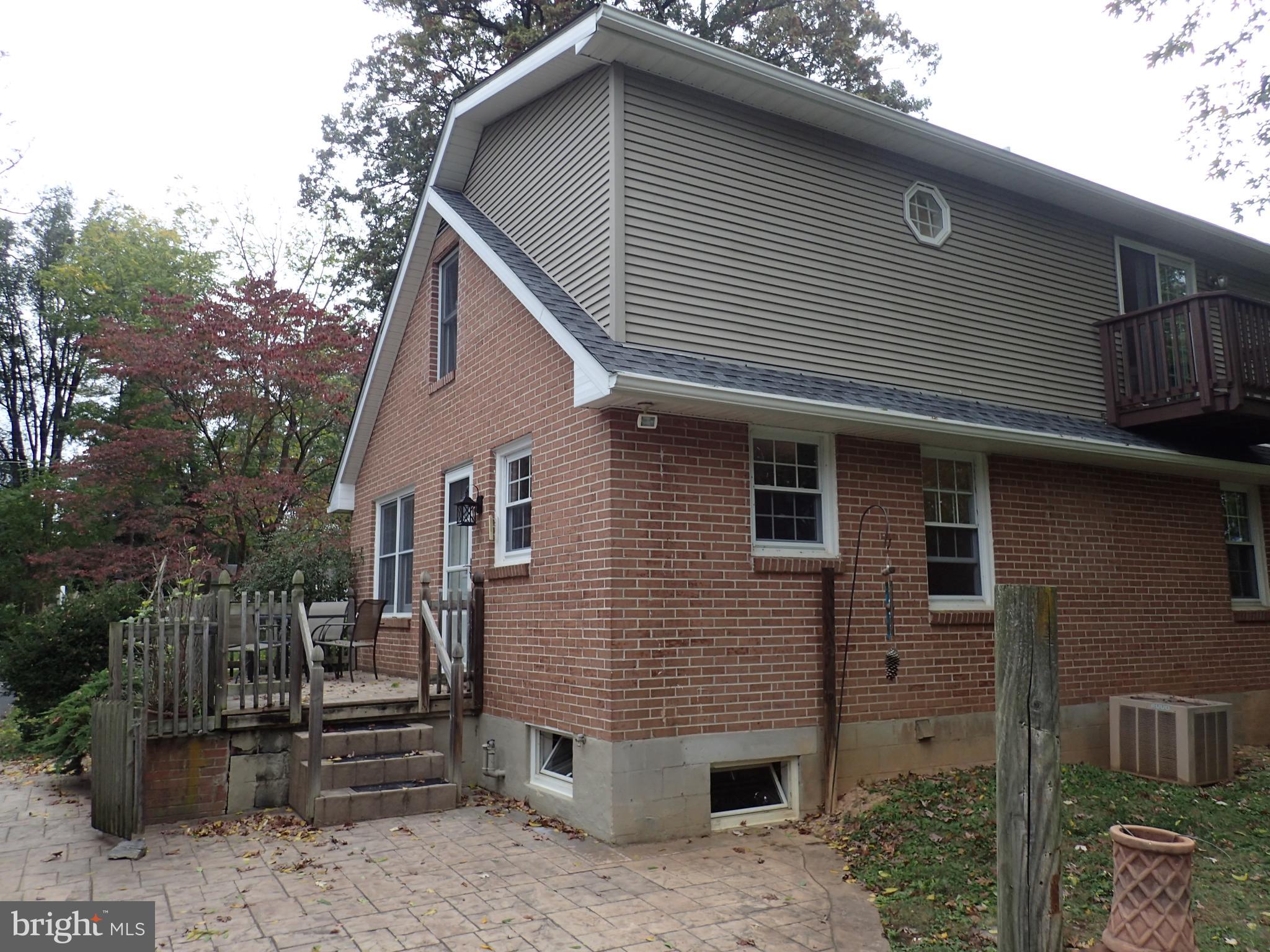 Right Rear Side of House with Side Porch