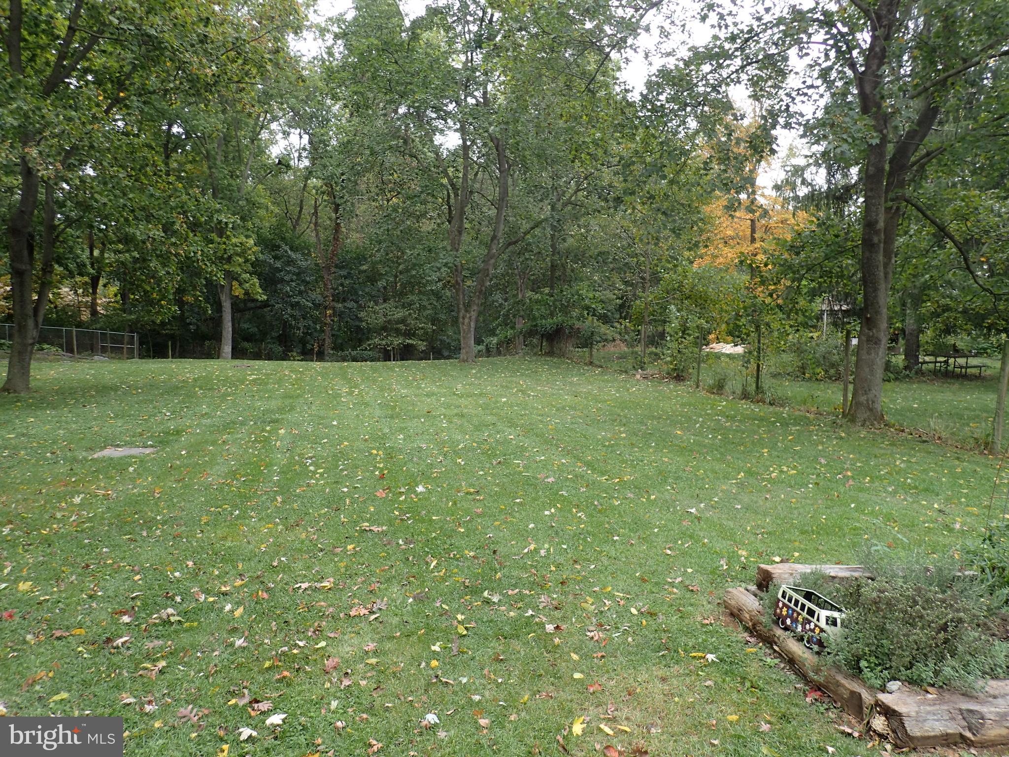 Right Side of Rear Yard, Notice the Fence