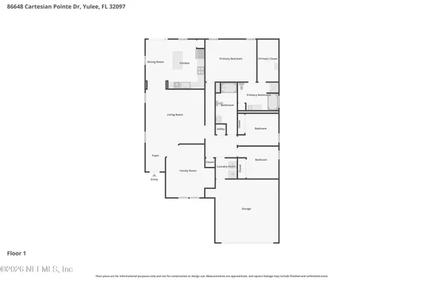 $324,900 | 86648 Cartesian Pointe Drive, Yulee, FL 32097
