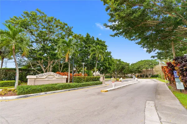 a view of a street with a houses