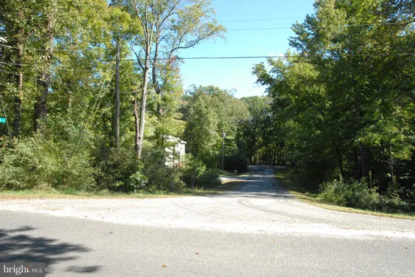 a view of street and with trees