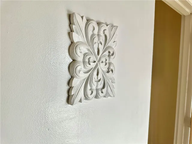 a close up of a wall