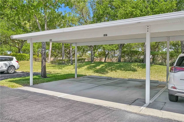 a view of a porch with a backyard