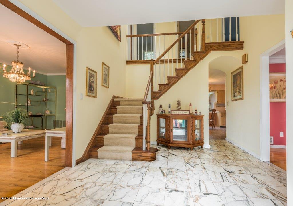 22 Spicy Pond Road Howell, NJ 07731 - Photo 4 of 29 Entryway with Marble Floors