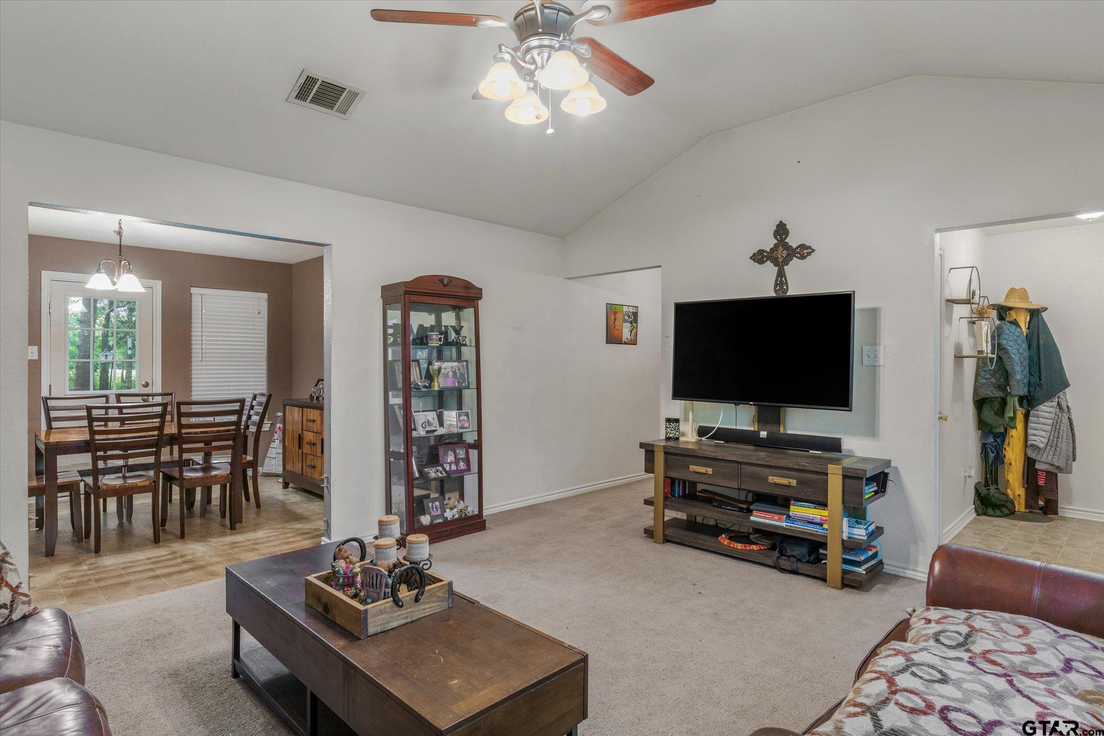 1200 Vz County Road Canton, TX 75103 - Photo 17 of 27 a living room with furniture and a flat screen tv