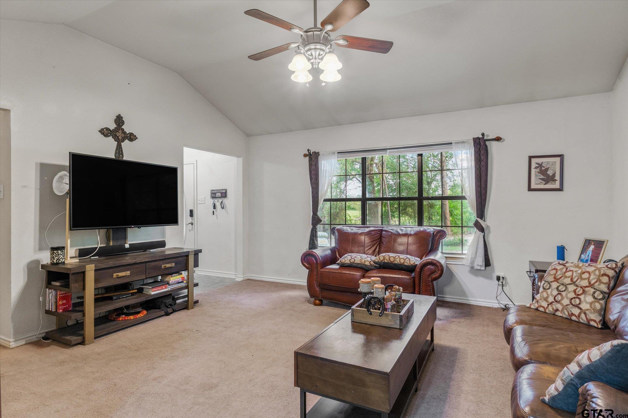 1200 Vz County Road Canton, TX 75103 - Photo 18 of 27 a living room with furniture and a flat screen tv