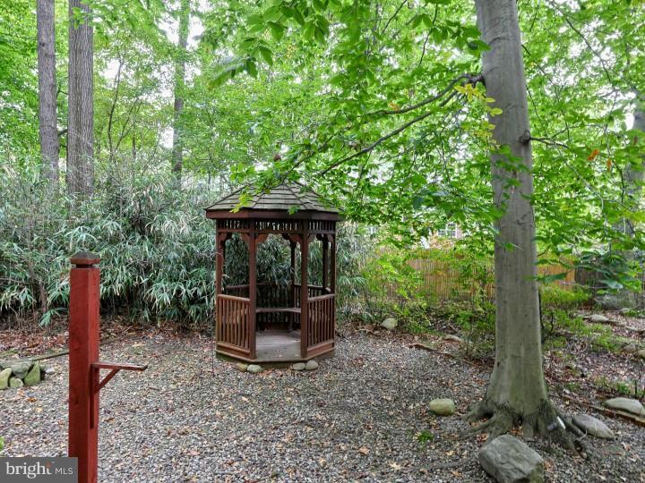 41 Robin Road Moorestown, NJ 08057 - Photo 21 of 23 a view of a backyard with plants and large trees