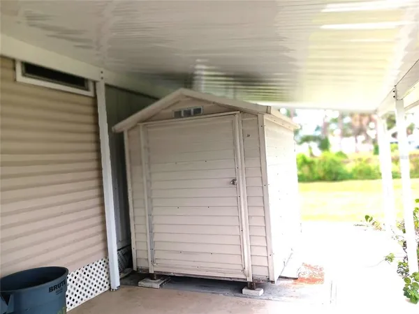 a view of front door and porch