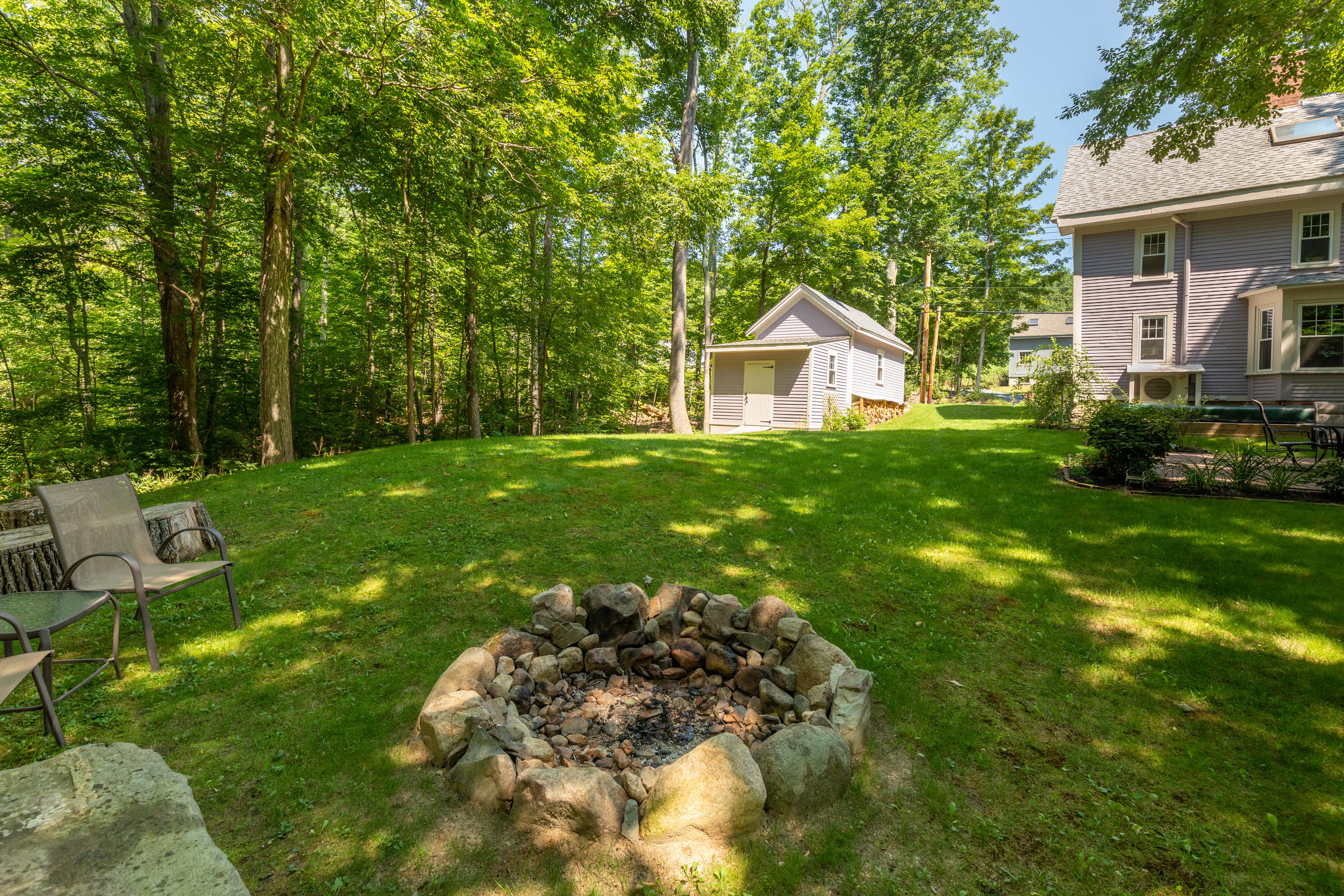 493 Goodwin Road Eliot, ME 03903 - Photo 45 of 61 Backyard Fire Pit