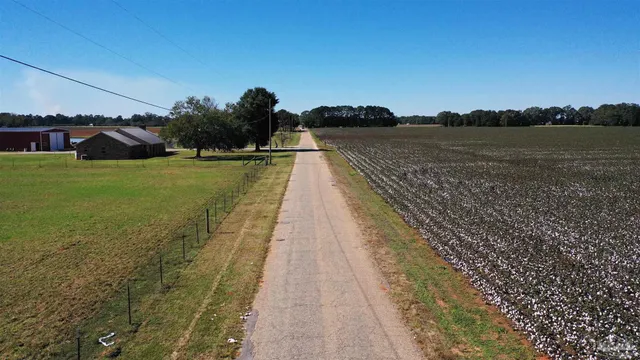 a view of lake from yard