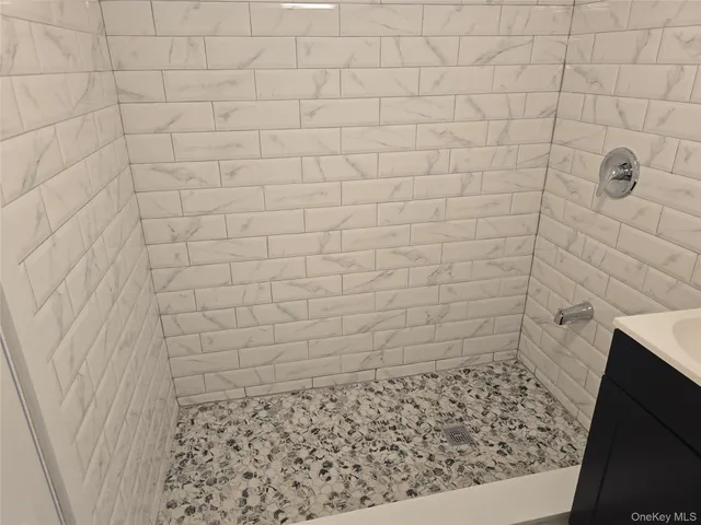 a view of a backyard with a garden