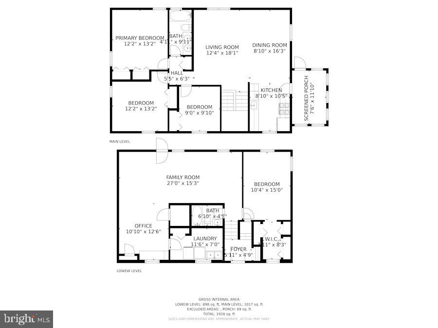 244 Walgrove Road Reisterstown, MD 21136 - Photo 43 of 43 Floor Plan