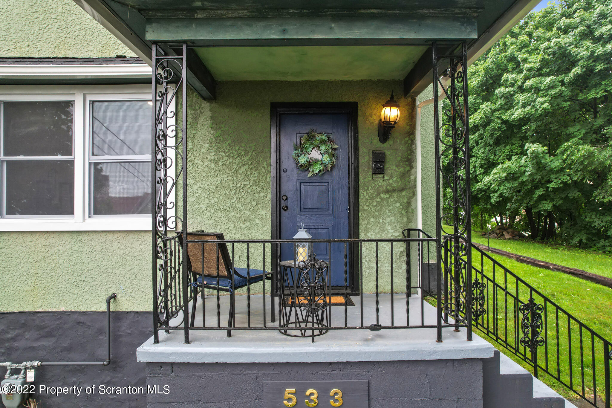 533 Cherry Street Scranton, PA 18505 - Photo 30 of 33 a view of front door of house with outdoor seating