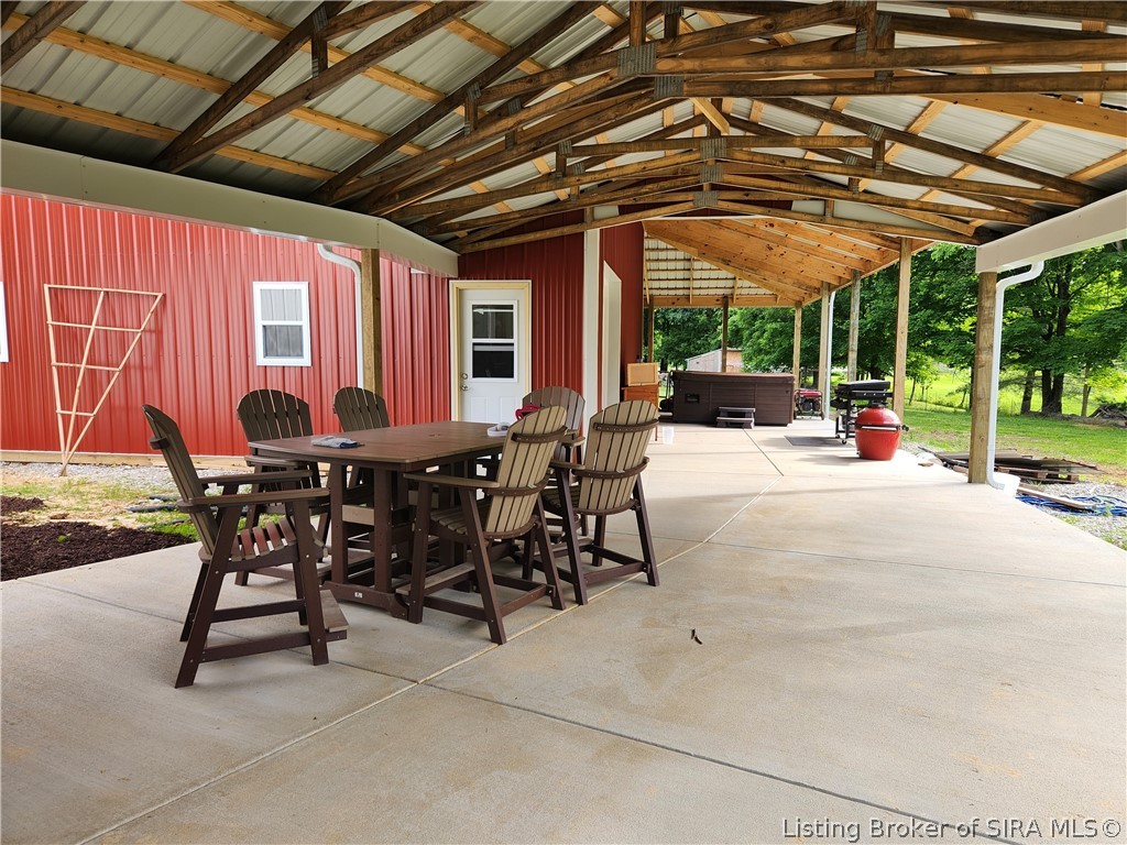 1904 Getty Road Lexington, IN 47138 - Photo 12 of 44 Cover entertainment area off home