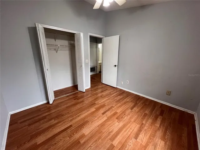 wooden floor in an empty room
