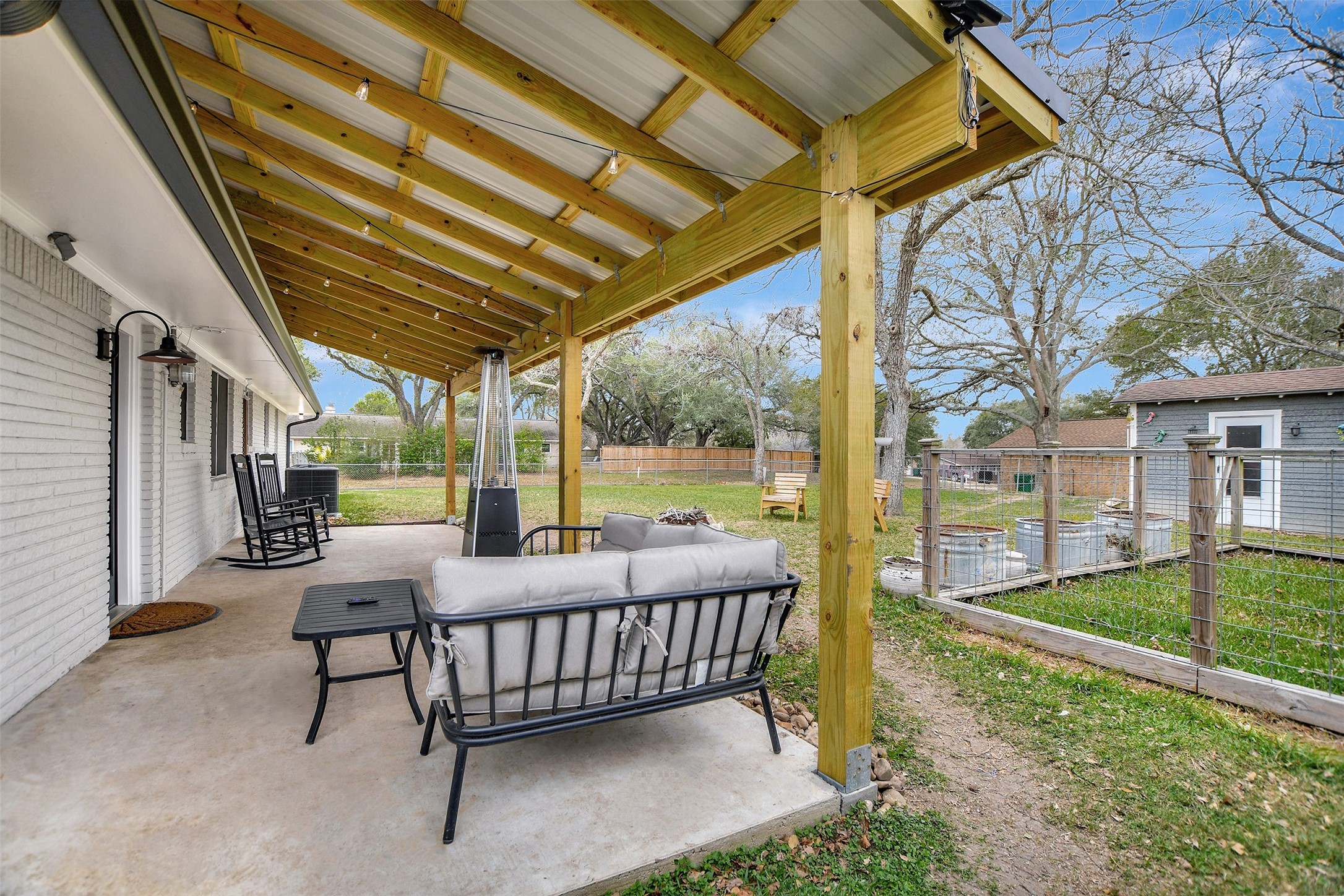205 Munz Street Brenham, TX 77833 - Photo 30 of 48 a view of a porch with furniture