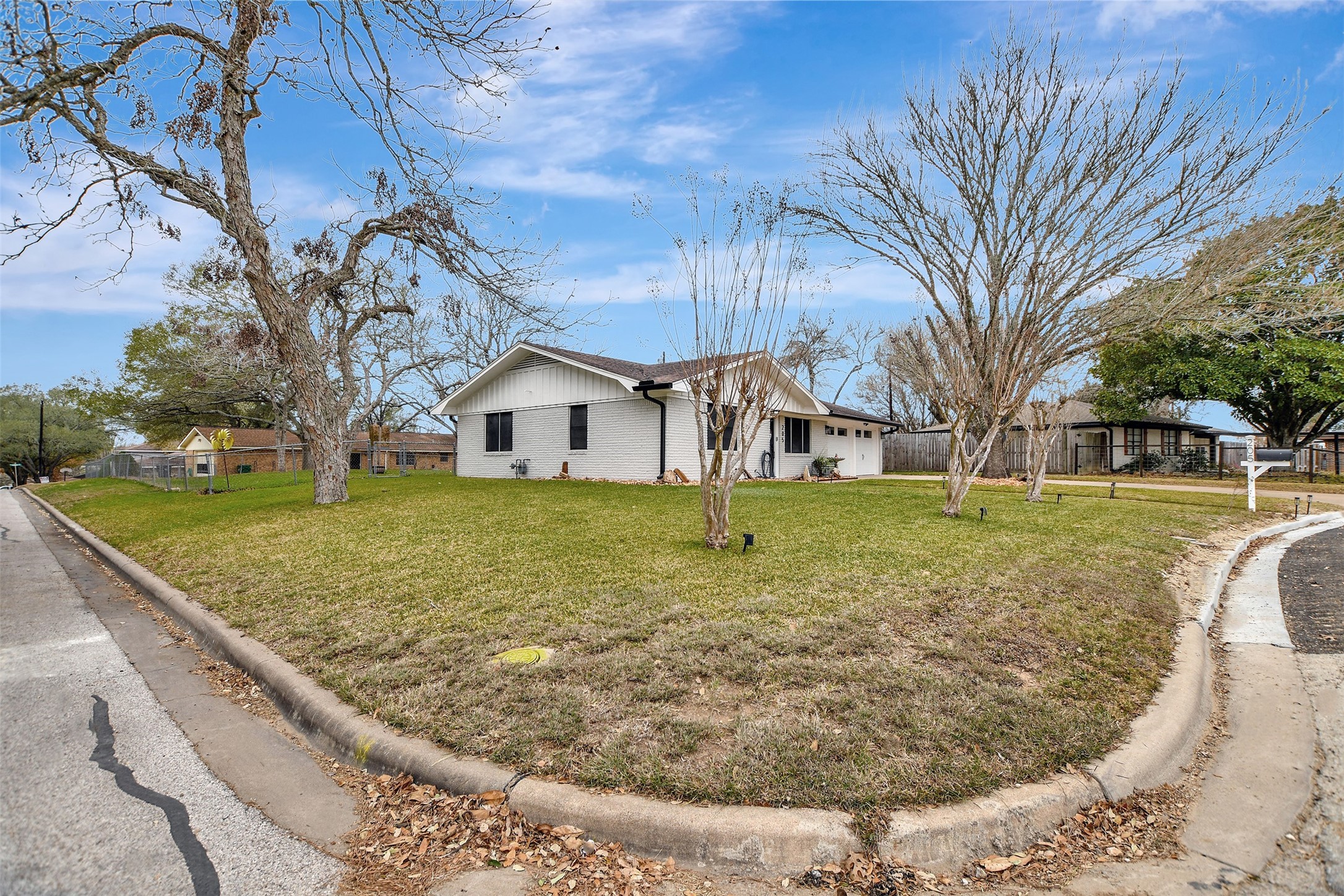205 Munz Street Brenham, TX 77833 - Photo 4 of 48 a view of a house with a yard