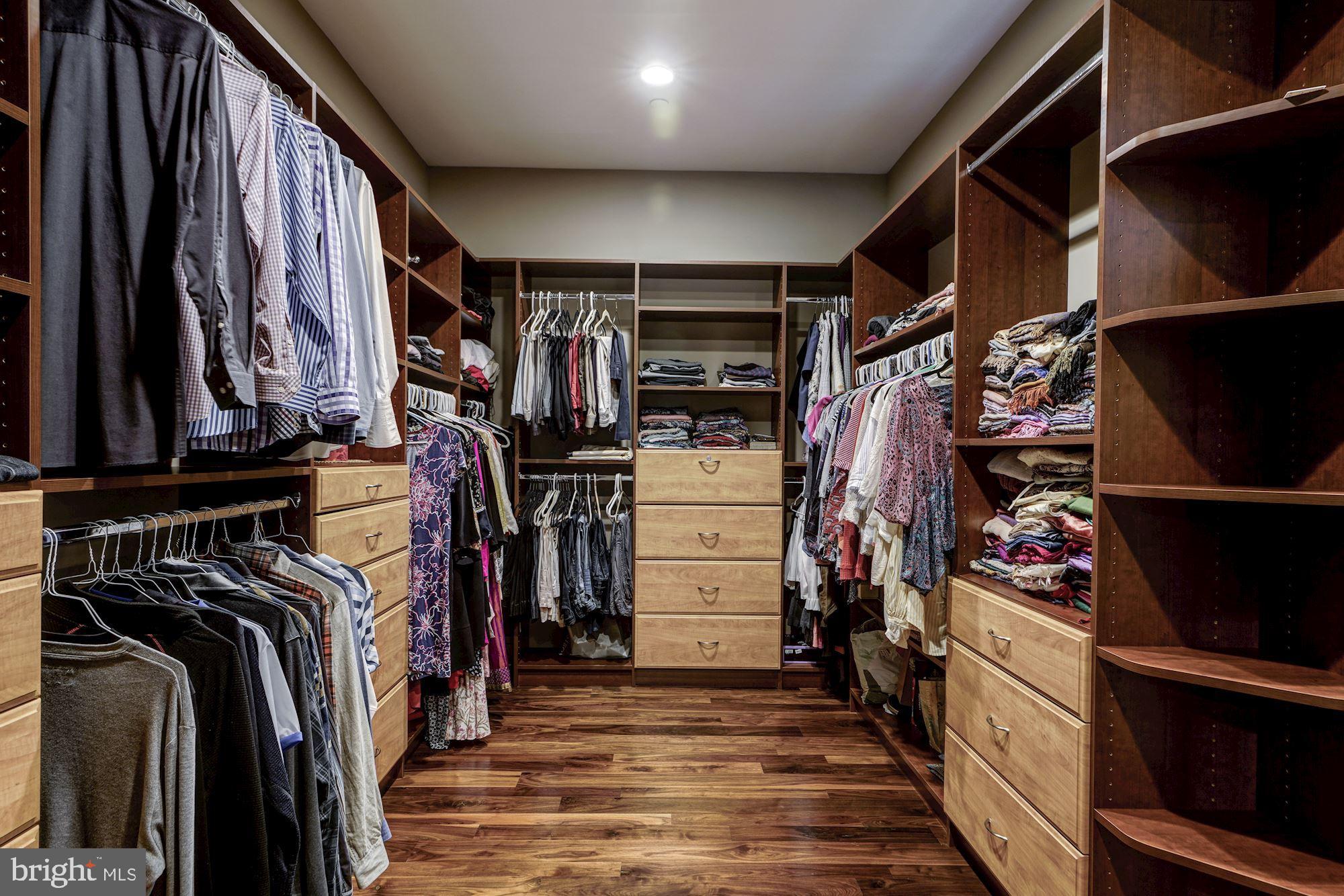 9927 Carter Road Bethesda, MD 20817 - Photo 27 of 47 Exceptional Walk-In Custom Closet