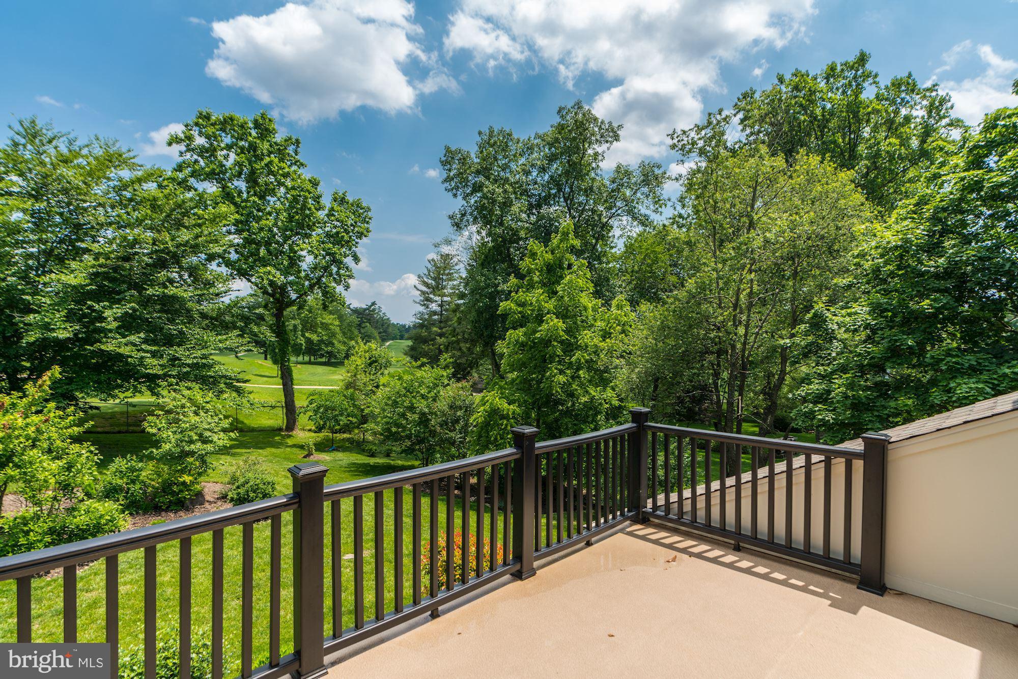 9927 Carter Road Bethesda, MD 20817 - Photo 29 of 47 Amazing View from the Master Bedroom Balcony