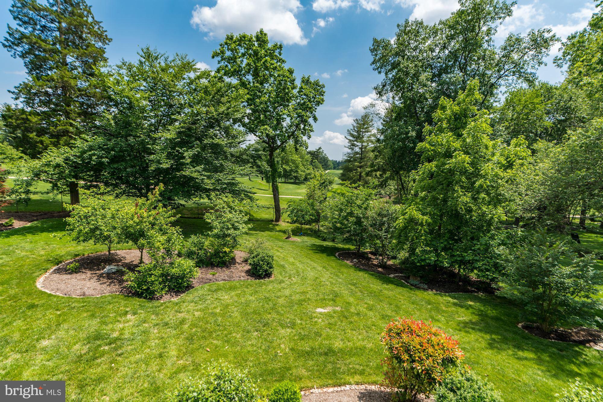 9927 Carter Road Bethesda, MD 20817 - Photo 3 of 47 Rear Yard and Golf Course Views