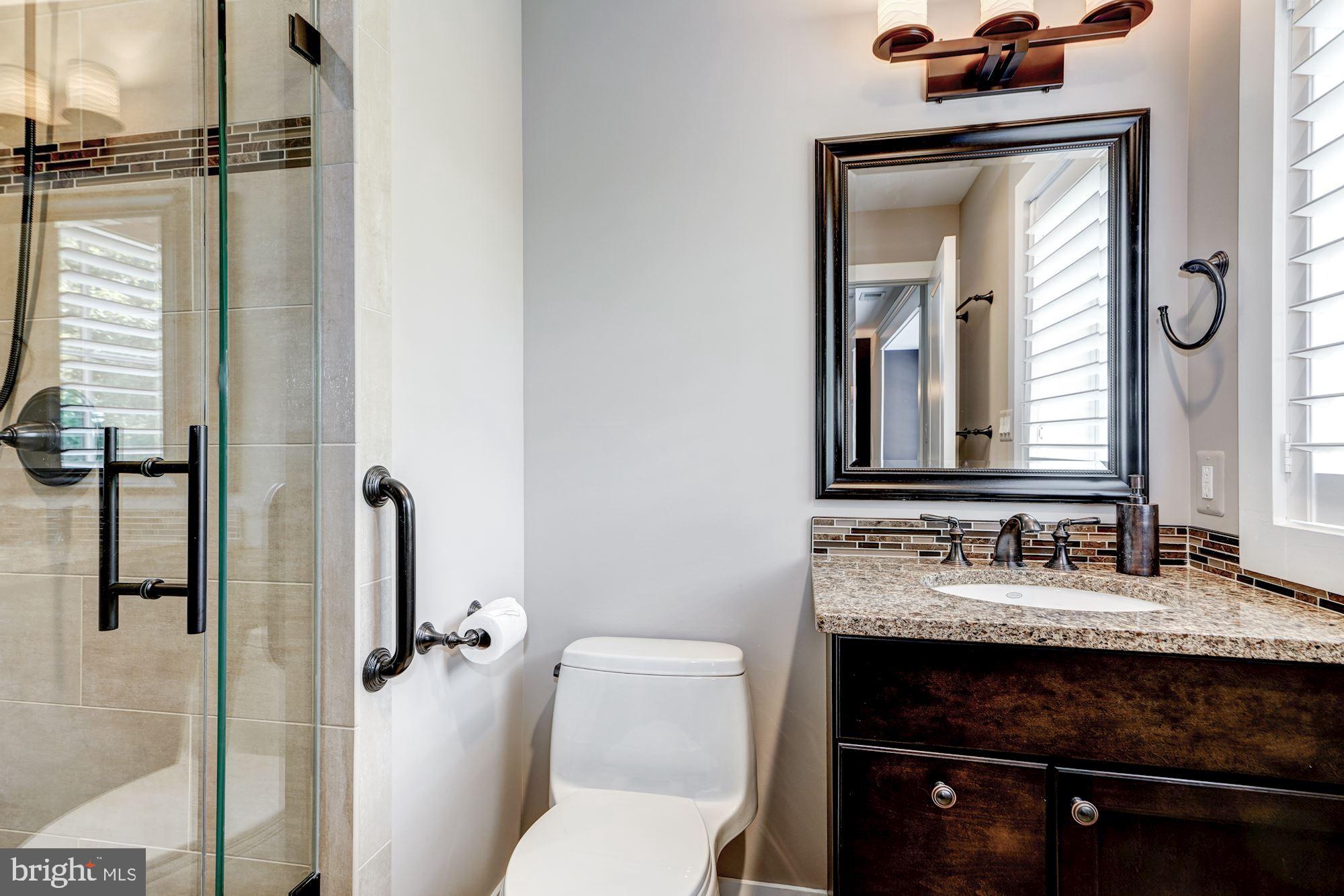 9927 Carter Road Bethesda, MD 20817 - Photo 33 of 47 En-Suite Bath with Walk-In Shower, Bedroom #3