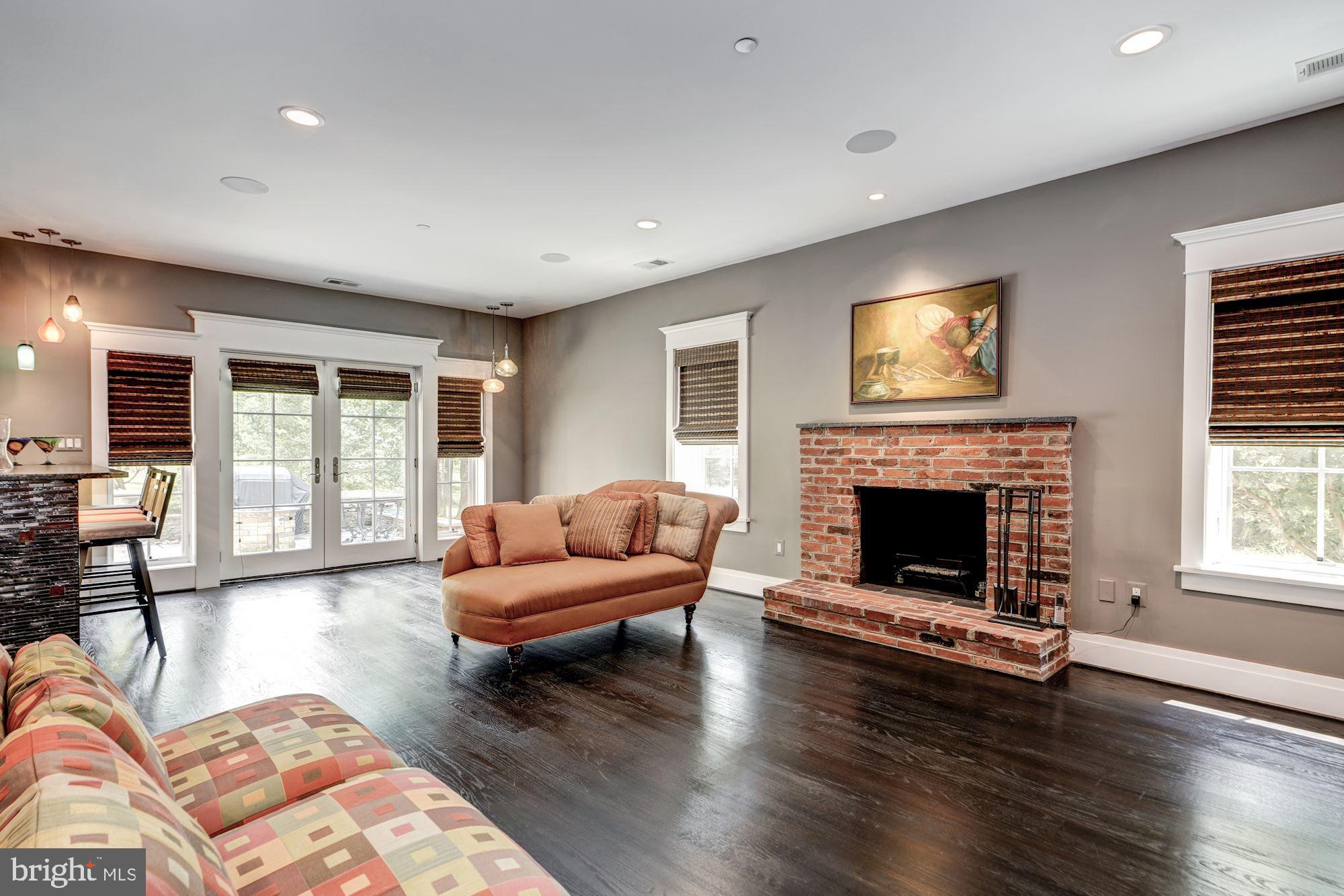 9927 Carter Road Bethesda, MD 20817 - Photo 38 of 47 Rec Room Open to Patio #2