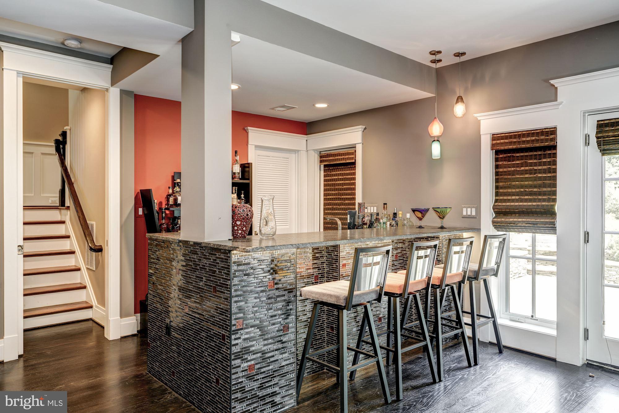 9927 Carter Road Bethesda, MD 20817 - Photo 40 of 47 Rec Room Full Wet Bar