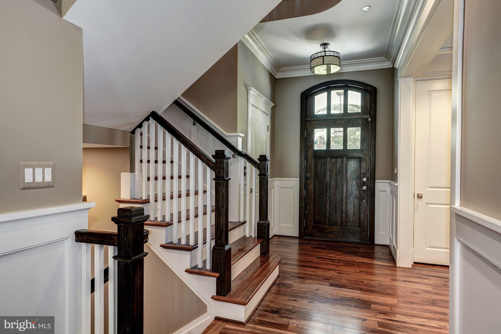 9927 Carter Road Bethesda, MD 20817 - Photo 4 of 47 Stunning Entrance with Elevator to all 4 Floors