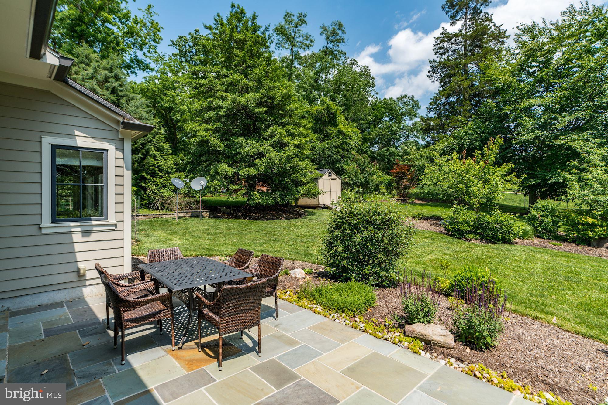 9927 Carter Road Bethesda, MD 20817 - Photo 42 of 47 Patio #1 from the Great Room Double Door Walkout