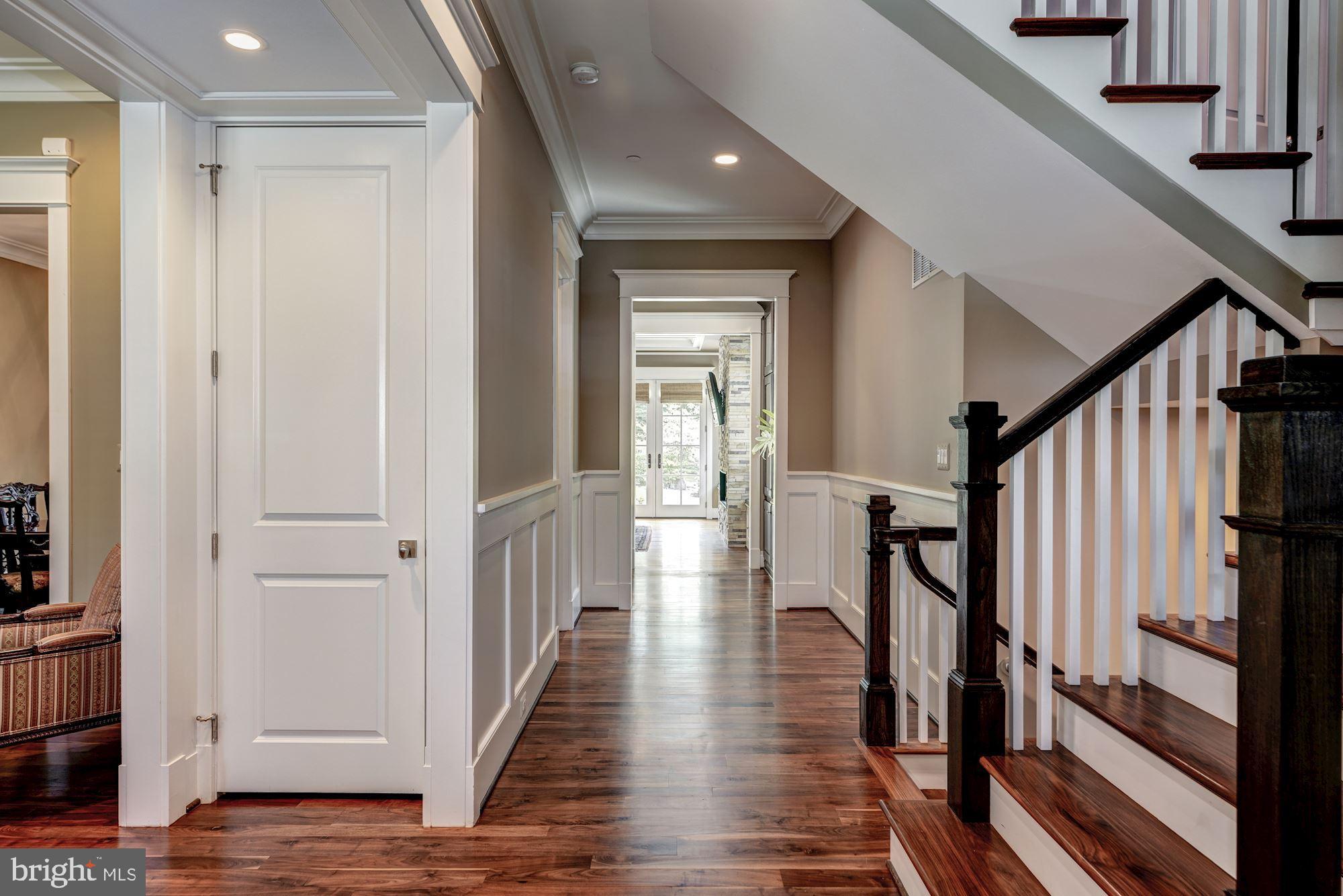 9927 Carter Road Bethesda, MD 20817 - Photo 5 of 47 Two Guest Closets, Crown Molding and Wainscoting
