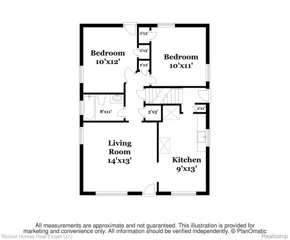9333 Rosedale Boulevard Allen Park, MI 48101 - Photo 27 of 28 floorplan-main-376352.jpg