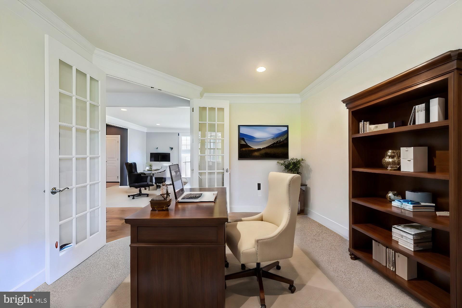 7705 Signal Hill Road Manassas, VA 20111 - Photo 29 of 73 Library/Office - 3D Staging