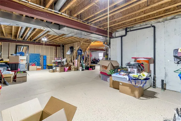 a view of storage and utility room