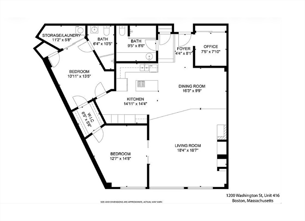 1200 Washington Street, Unit 416 Boston, MA 02118 - Photo 16 of 16