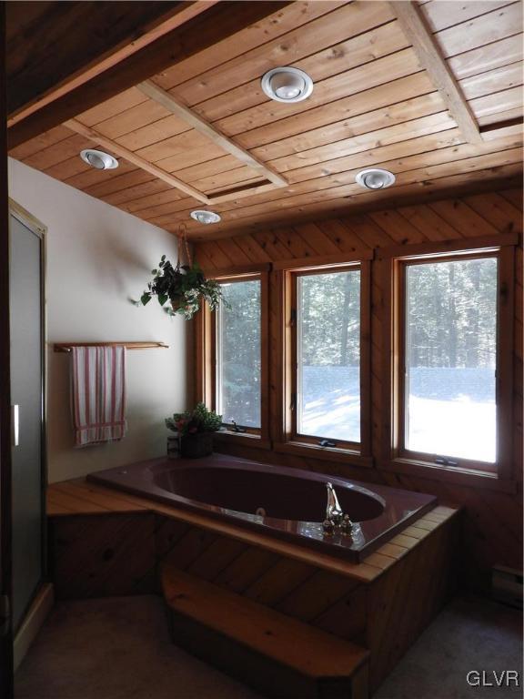 143 Scheller Hill Road Kunkletown, PA 18058 - Photo 30 of 44 2nd Floor Full Bath W/Jetted Tub