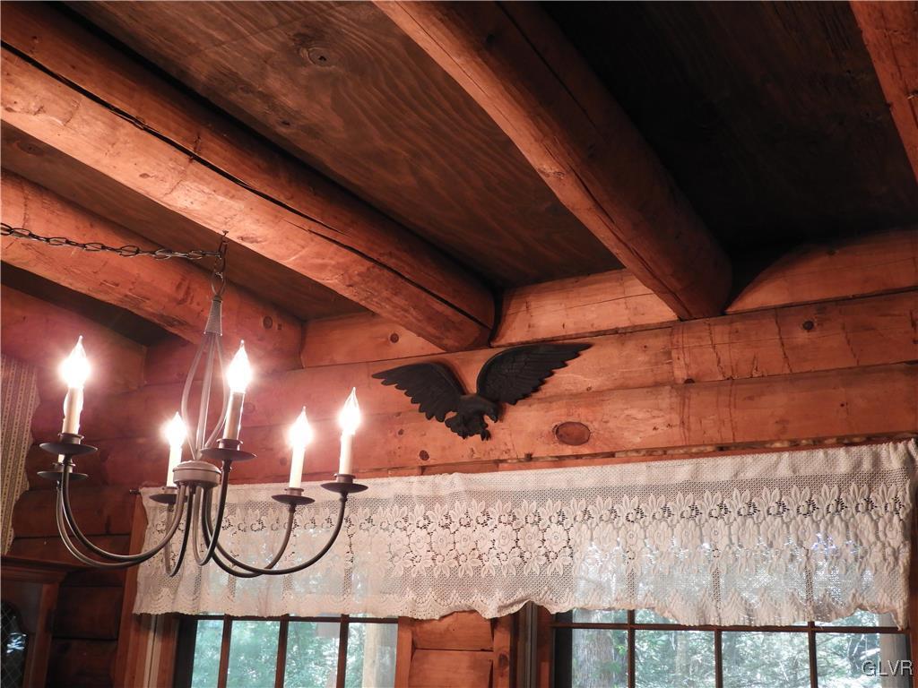 143 Scheller Hill Road Kunkletown, PA 18058 - Photo 36 of 44 Log Beams