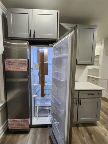 65 Halstead Street, Unit 1 Kearny, NJ 07032 - Photo 2 of 15 a kitchen with a refrigerator and a sink
