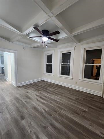 65 Halstead Street, Unit 1 Kearny, NJ 07032 - Photo 8 of 15 a view of an empty room with wooden floor and a window