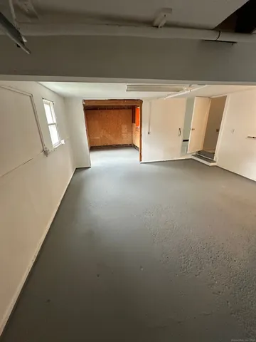 an empty room with toys