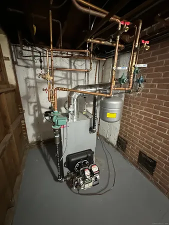 a view of storage and utility room