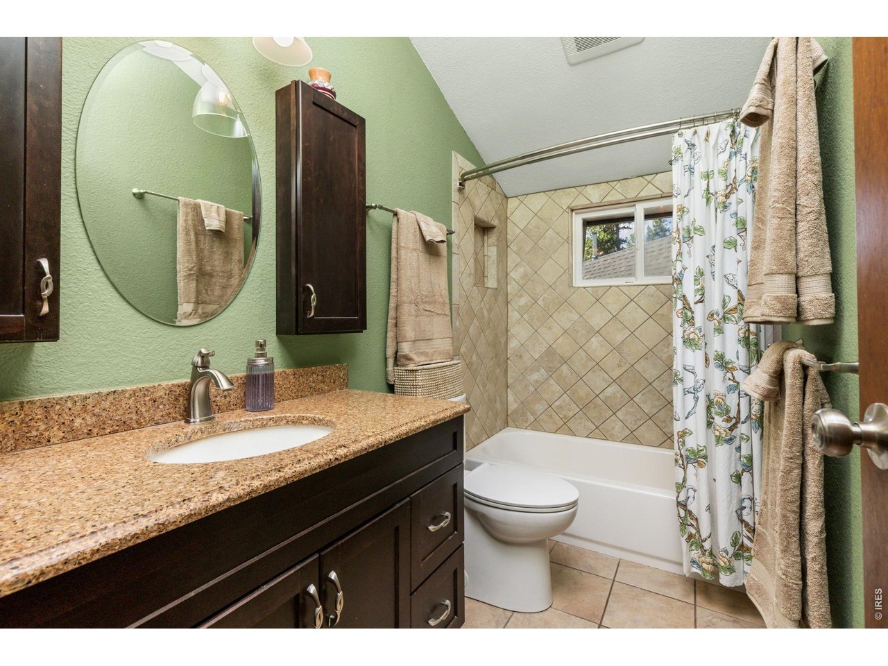 415 Upper Travis Gulch Road Black Hawk, CO 80422 - Photo 23 of 50 Remodeled full bathroom with radiant-heated floor- main level