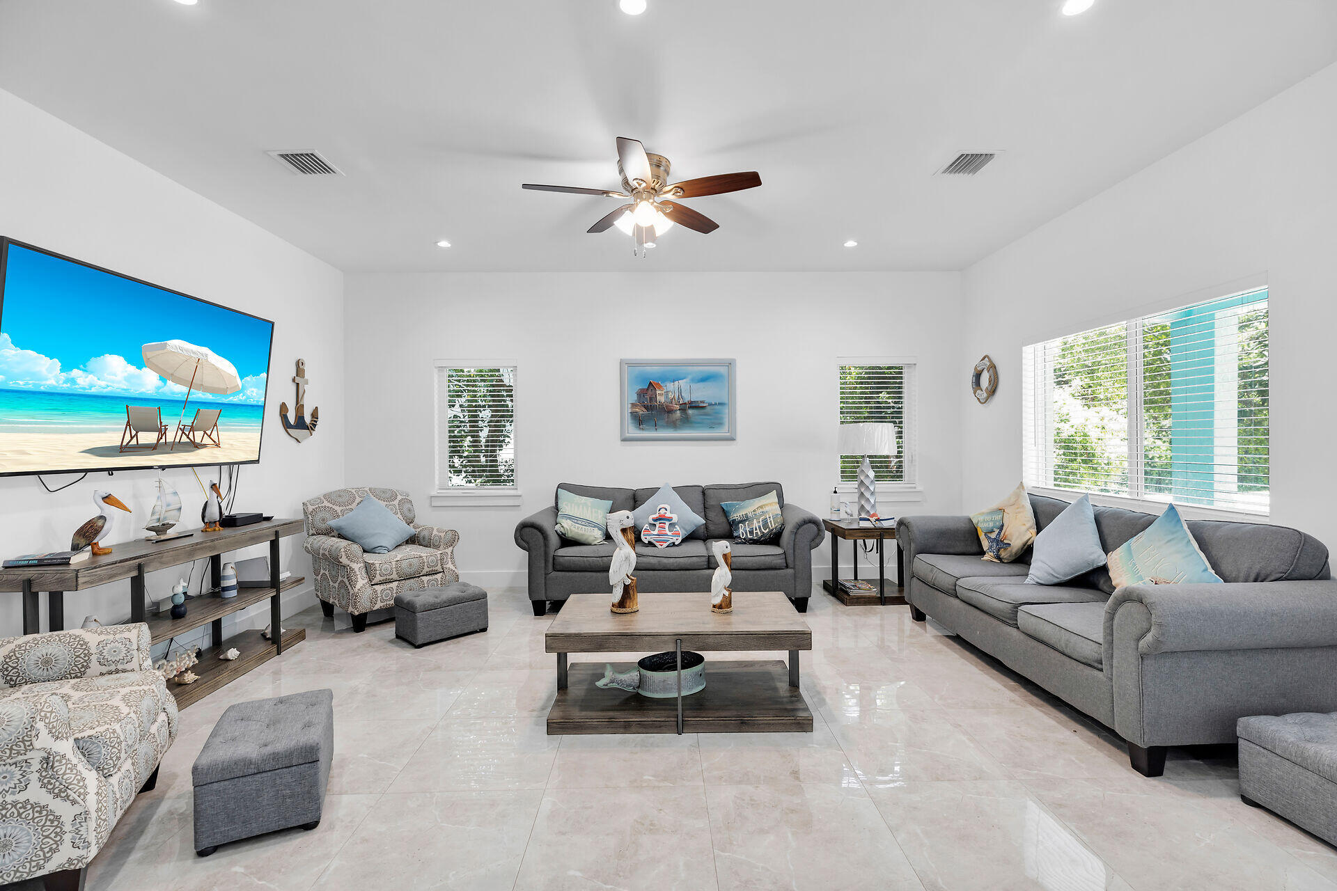 667 Colson Drive Key Largo, FL 33037 - Photo 6 of 48 a living room with furniture and a large window