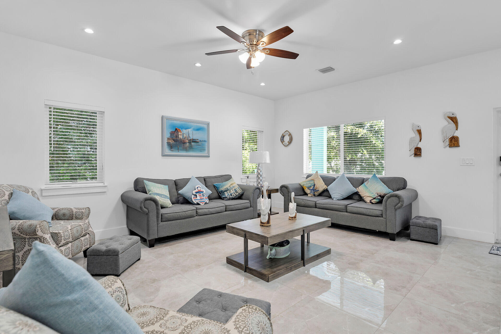 667 Colson Drive Key Largo, FL 33037 - Photo 7 of 48 a living room with furniture and a large window