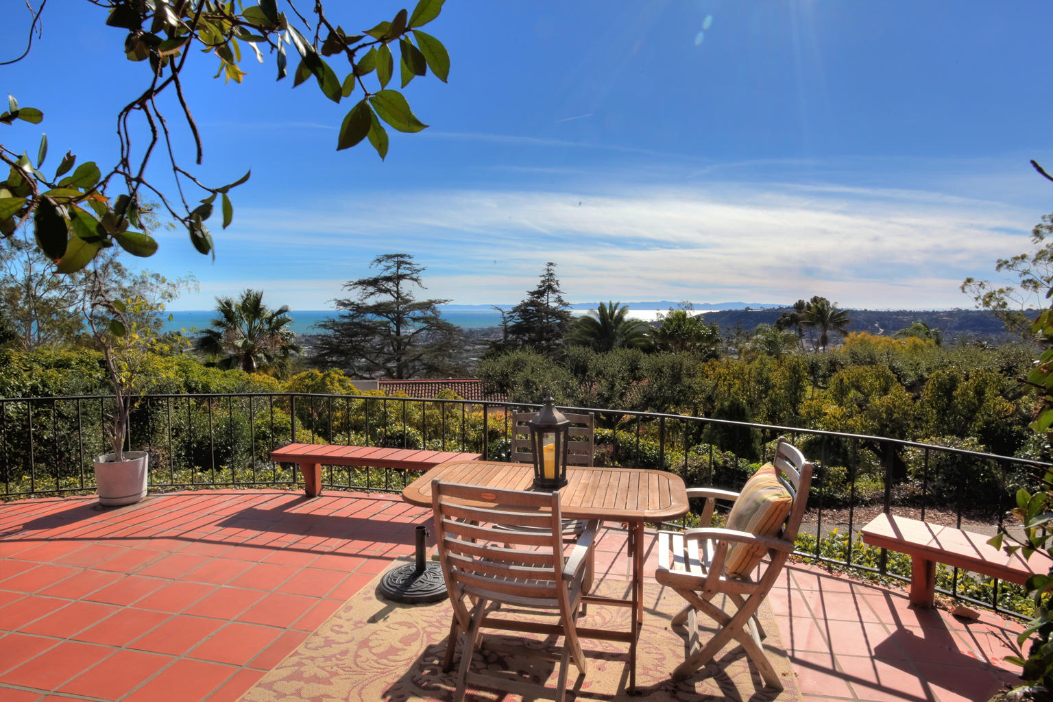 1605 Paterna Road Santa Barbara, CA 93103 - Photo 18 of 26 a view of a terrace with sitting area