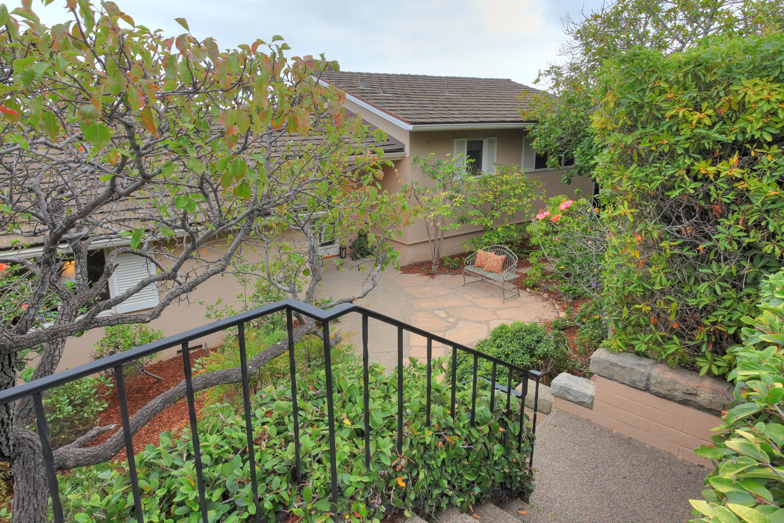 1605 Paterna Road Santa Barbara, CA 93103 - Photo 5 of 26 a front view of a house with a yard